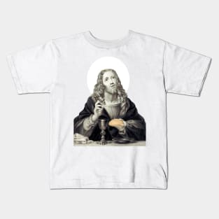 Jesus Christ  christian emblem CHRIST Kids T-Shirt